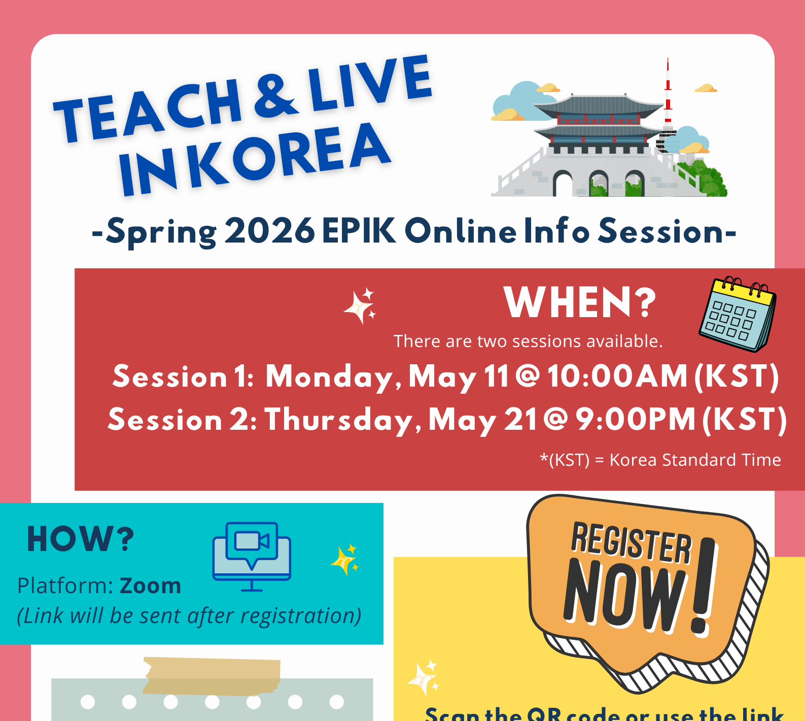 Spring 2026 EPIK Online Information Session